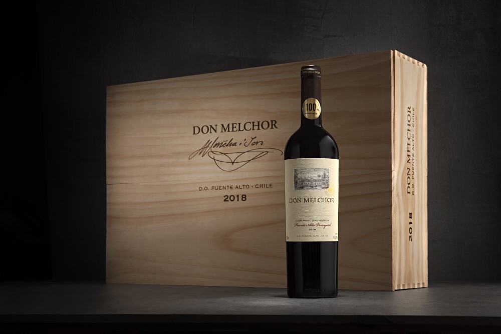 Don Melchor 2018 es uno de los vinos mejor evaluados por Vinous