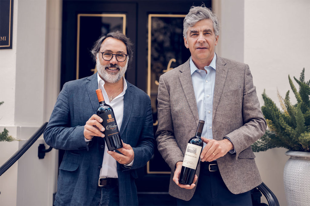 Marcelo Papa y Enrique Tirado, directores técnicos de Marques de Casa Concha y Don Melchor.