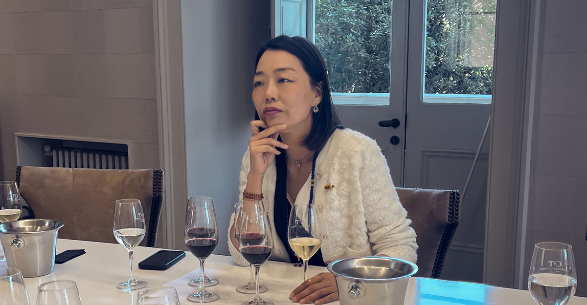 Sophie Liu visita Viña Don Melchor