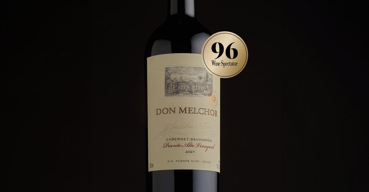 Don Melchor receives for the fifth time the highest score ever awarded by Wine Spectator to a Chilean wine