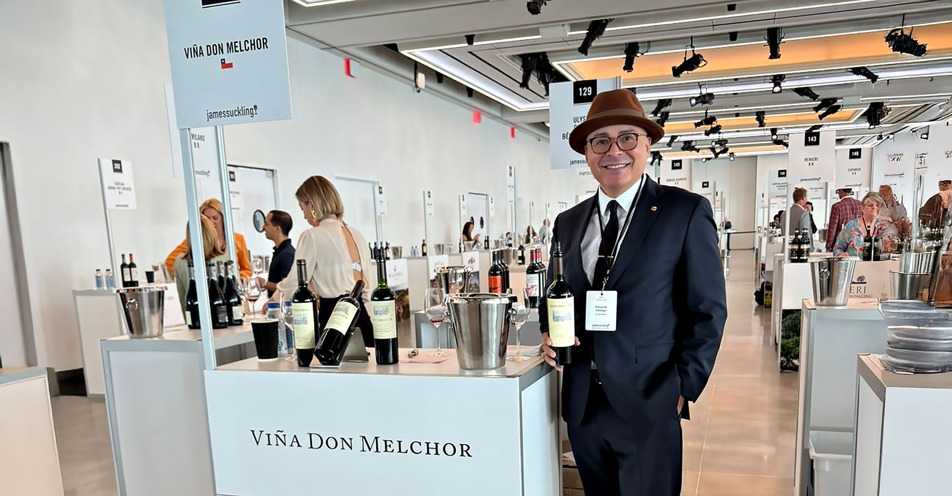 Viña Don Melchor estuvo presente en Great Wines of the World Nueva York