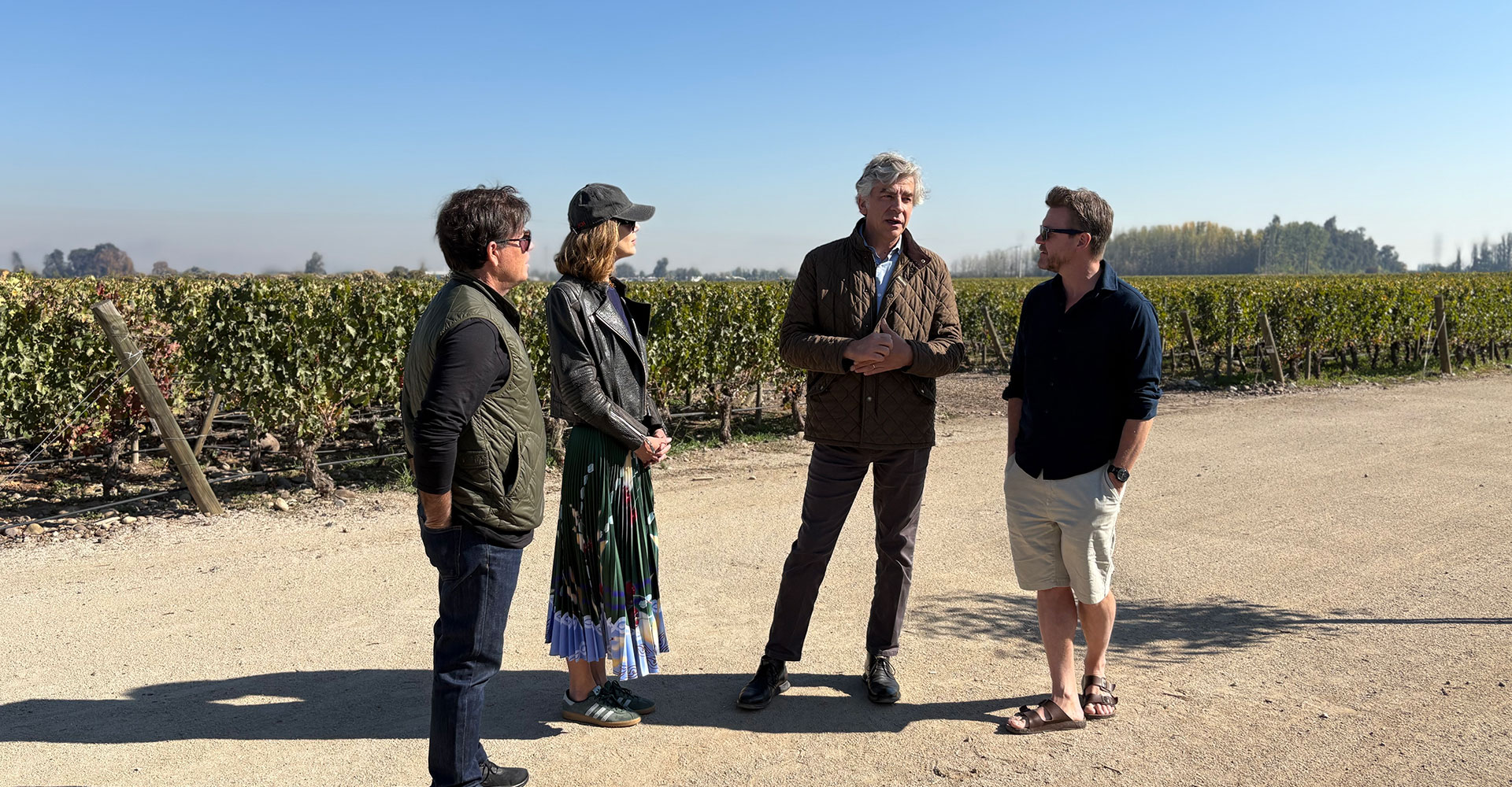 Alistair Cooper MW e a equipa da Catad’Or visitam a Viña Don Melchor