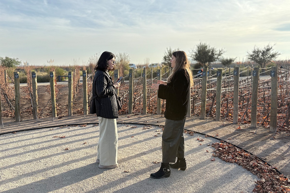 Viña Don Melchor recibe a Suzie Chung